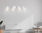 Светильник накладной TR8666/4 WH белый E14/4 max 60W 760*100*190