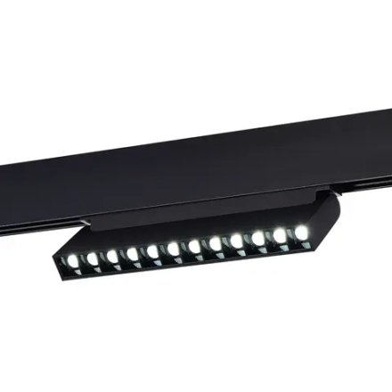 ST372.406.12 Магнитный трековый светильник SMART Черный LED 1*12W 2700K-6500K 1 080Lm Ra90 36° IP20 L225xW22xH136 48V