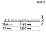 358820 SPOT NT22 304 белый Встраиваемый светодиодный светильник IP20 LED 4000K 36W 220V ITER