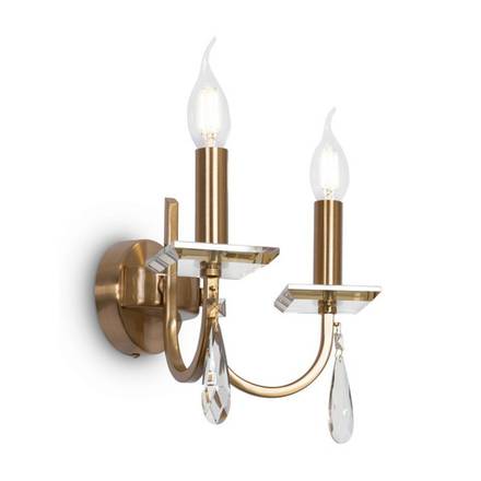 Настенный светильник (бра) Forte FR1006WL-02G, E14х2. TM Maytoni