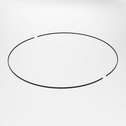 Esthetic Magnetic Шинопровод Round черный Ø1800 85218/00