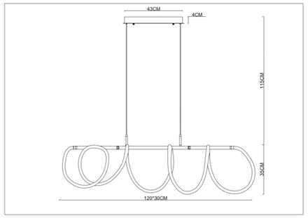 Подвесная люстра Arte Lamp KLIMTA2850SP-75BK, 1хLED