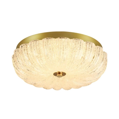 7719/36L PIKO LED SN 567 Светильник металл/стекло/прозрачный/золотой LED 36Вт 3000-6500K D300 IP20 пульт ДУ TESORO
