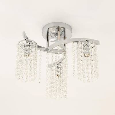 Citilux Спарк CL313131 Люстра хрустальная Хром