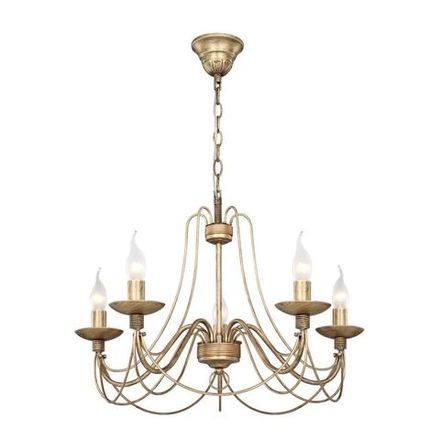 Подвесная люстра Chateau 2163-5P, 5*E14*40W. ТМ F-Promo
