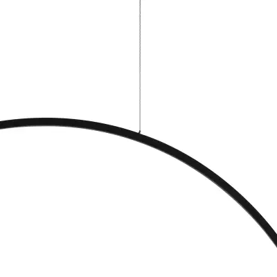 738657 Светильник подвесной UNDINE 20W LED 936LM 120G ЧЕРНЫЙ 3000K Lightstar