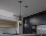 Светильник подвесной TN5108 BK черный GU10 max 12W D55*1245