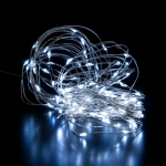 Светодиодная гирлянда нить "Роса" белый 10м IP20 400-008 белый, LED