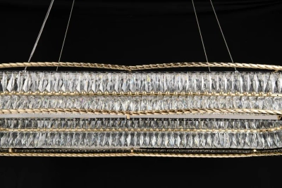 Люстра подвесная Sacrement Gold FL1181-9PO, LED