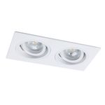 Точечный встраиваемый светильник ARTE LAMP TARF A2178PL-2WH, 2хGU10