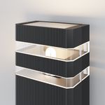 Настенный светильник (бра) Unter den Linden E27х1, IP54, O578WL-01B. TM Maytoni