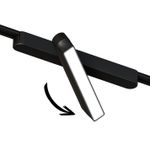 Магнитный трековый светильник Arte Lamp RAPID A6160PL-1BK, 1хLED