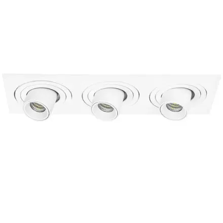 i536162 Светильник INTERO TUBO LED 7W*3 360LM*3 60G БЕЛЫЙ 3000K (217536+217162+217162+217162)
