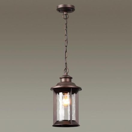 4961/1 NATURE ODL22 733 темно-коричневый/стекло Ландшафтный подвес E27 1*60W IP44 MAVRET