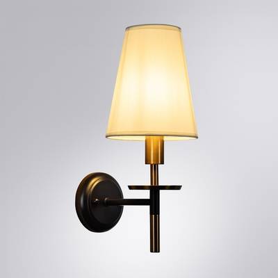 Бра Arte Lamp RICCARDO A4075AP-1BK, 1хE14