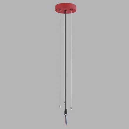 7705/L SN 044 Подвесное крепление для светильника MACARON LED металл/красный 1,2м MACARON