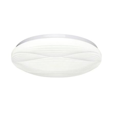 7686/EL PALE SN 156 Светильник пластик/белый LED 70Вт 3000-6000К D480 IP43 пульт ДУ HIMAR