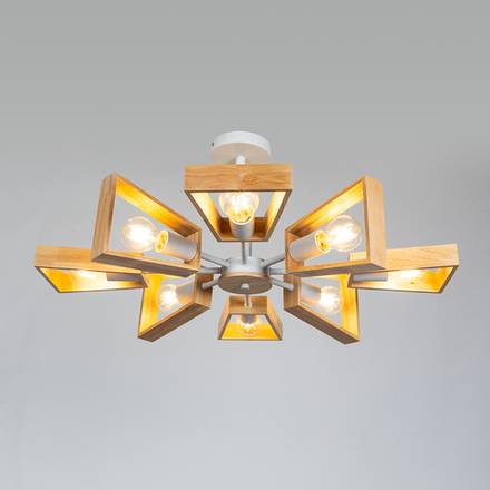 Люстра на штанге Arte Lamp BRUSSELSA8030PL-8WH, 8хE27