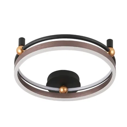 Светильник потолочный Crystal Lux FERNANDO PL48W LED COFFEE/BLACK 0620/148