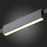 ST817.406.12 Магнитный трековый светильник FARM Черный LED 1*12W 3000K 576Lm Ra90 120 IP20 L232xW24xH48,5 24V