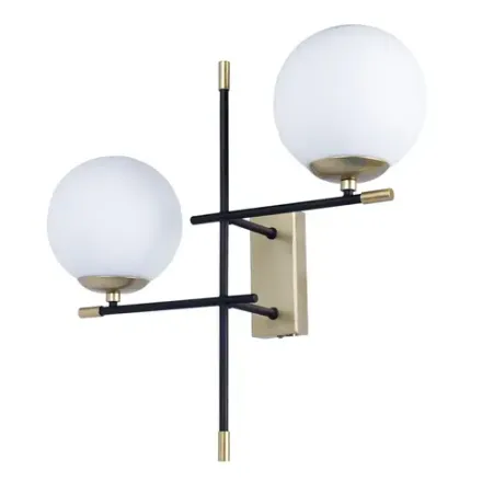 Бра Arte Lamp ARKAB A2225AP-2BK, 2хE14