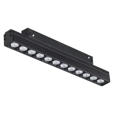 358418 SHINO NT20 152 черн Трековый светильник для низков. шинопровода IP20 LED 4000K 12W 48V FLUM