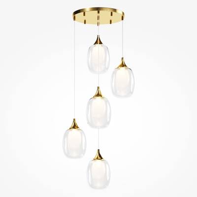 Подвесной светильник Aura E14х5, MOD016PL-05BS. TM Maytoni