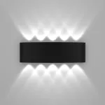 343057 Светильник GEMMA 10х1W LED 1100LM G ЧЕРНЫЙ 4000K IP65