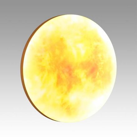 7726/DL PALE SN 72 Светильник пластик/мульти LED 48Вт 3000-6000К D375 IP43 пульт ДУ SUN