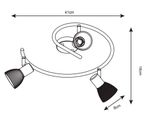 Спот Arte Lamp PARRY A5062PL-3AB, 3хE14