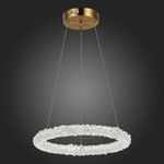 SL6110.203.01 Люстра подвесная ST-Luce Золотистый/Золотистый LED 1*25W 3000 - 6500K
