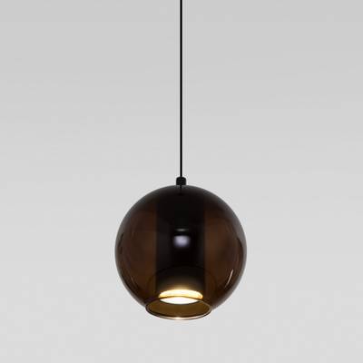 Подвесной светодиодный светильник со стеклянным плафоном 50258/1 LED шоколад