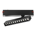 205317 Светильник д/1-фазного трека TETA APP LED 9W 700LM 24G ЧЕРНЫЙ PRO 3000-6000K DIM