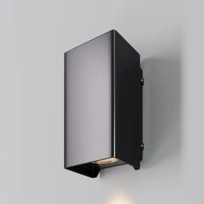 Уличный настенный светильник Ракушка / Shell 3000K 3Вт IP65, O505WL-L3B3K. TM Maytoni