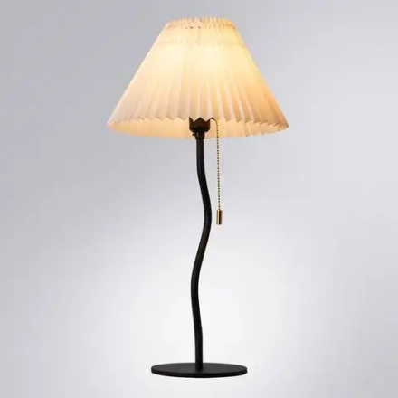 Декоративная настольная лампа Arte Lamp AGATHA A5069LT-1BK, 1хE27