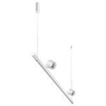 359308 OVER NT24 352 белый Светильник подвесной диммируемый (сенсер) IP20 LED 14W+14W 4000K 220-240V FERMO