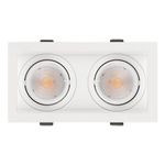 Светильник MS-VORTEX-BUILT-S170x90-2x12W Warm3000 (WH-WH, 40 deg, 230V) (Arlight, IP20 Металл, 5 лет)