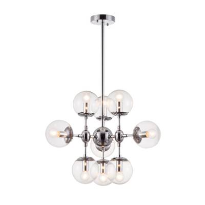 Подвесной светильник Richard FR5596PL-09CH, E14х9. TM Maytoni
