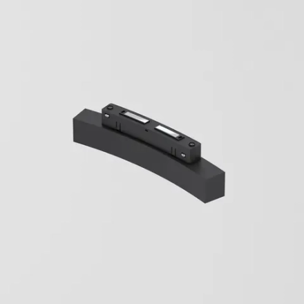 Slim Magnetic Трековый светильник для радиусного шинопровода 8W 4200K Planar чёрный Ø 800мм 85179/01