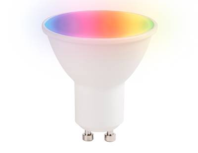 Светодиодная лампа Smart LED MR16 5W+RGB 3000K-6400K 220-240V