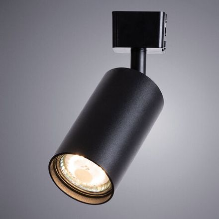 Трековый светильник Arte Lamp RIDGE A1518PL-1BK, 1хGU10