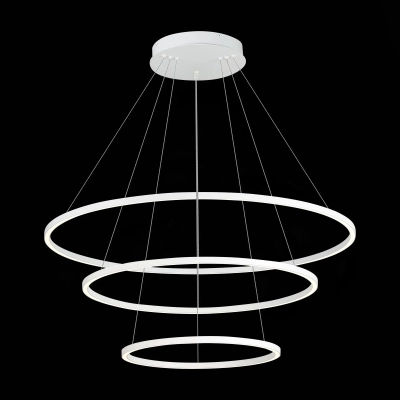 ST605.503.114 Cветильник подвесной SMART ST-Luce Белый/Белый LED 1*114W 2800-6500K