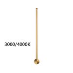 4335/12WGP HIGHTECH ODL23 299 золото Настенный светильник IP20 LED 12W 525Лм 3000K/4000K (перекл. ч/з тумблер на драйвере) FILLINI