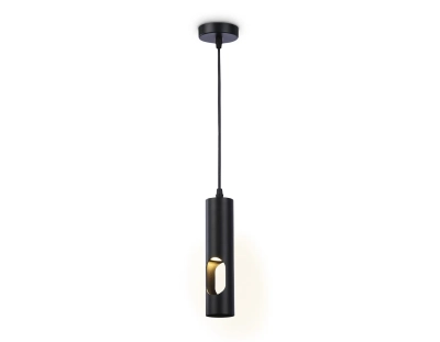 Светильник подвесной TN5108 BK черный GU10 max 12W D55*1245