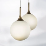 813023 Подвес GLOBO 1х40W E14 шампань/белый