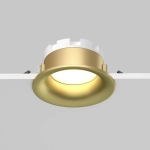 Встраиваемый светильник Изящность / Slim 1*GX53 12 Вт IP44, DL027-GX53-MG. TM Maytoni