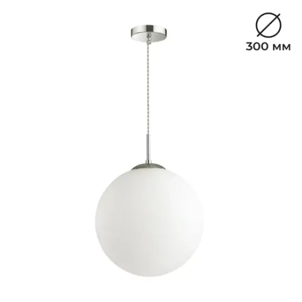 4543/1A SUSPENTIONI LN26 409 хром, белый Подвес E27 60W L провода 1500мм 220V SUMMER