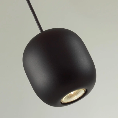 5060/1BA PENDANT ODL24 377 черный/металл Подвес GU10 LED 4W COCOON