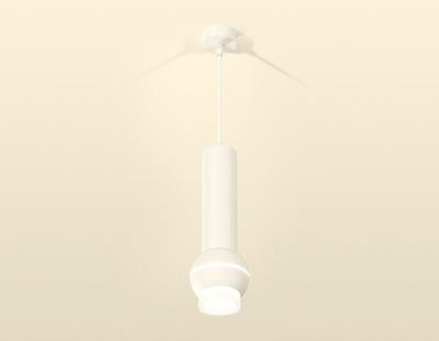 Комплект подвесного светильника с дополнительной подсветкой XP1101010 SWH/FR/CL белый песок/белый матовый/прозрачный MR16 GU5.3 LED 3W 4200K (A2301, C6355, A2010, C1101, N7160)