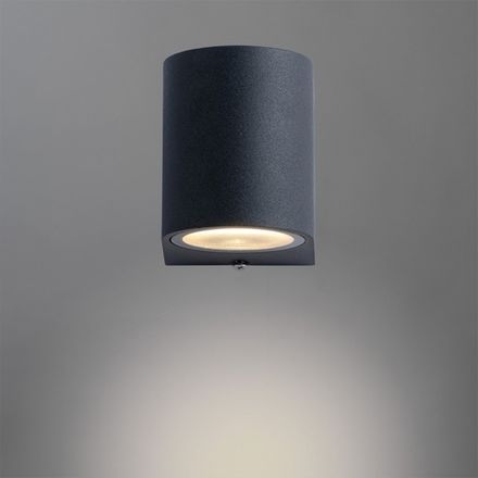 Фасадный светильник Arte Lamp COMPASS A3102AL-1BK, 1хGU10